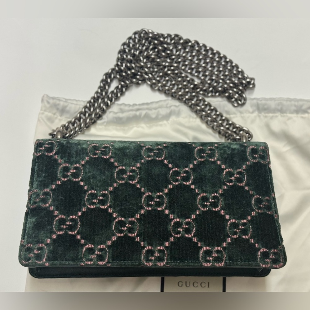 🔥Limited Edition Gucci Velvet Dionysus Small - Picture 14 of 15